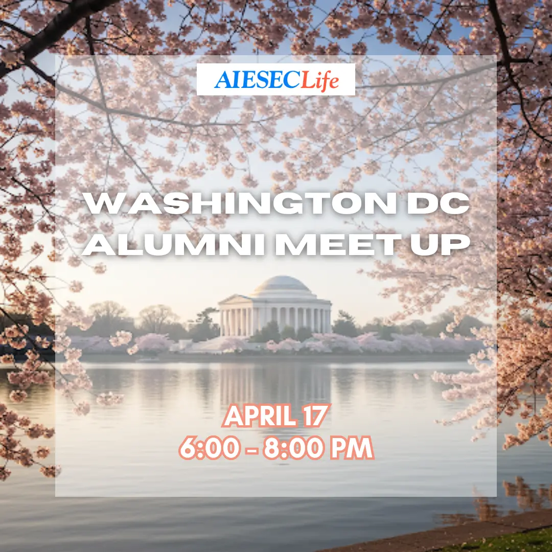 Washington DC Alumni Meet Up  April 17 6:00 PM to 8:00 PM ET