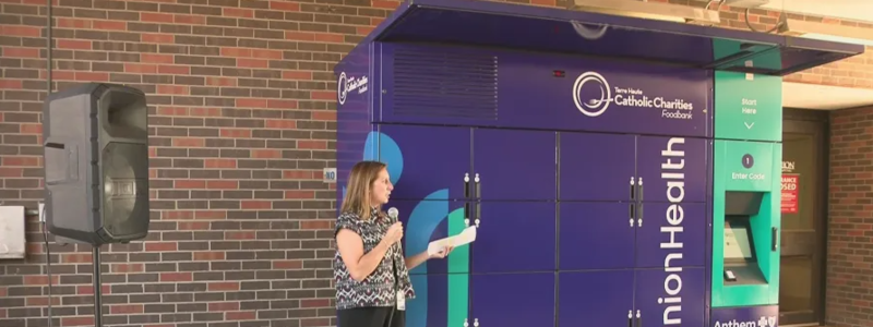 Food Insecurity Awareness Ribbon Ribbon-cutting ceremony held for new resource in fight against food ...