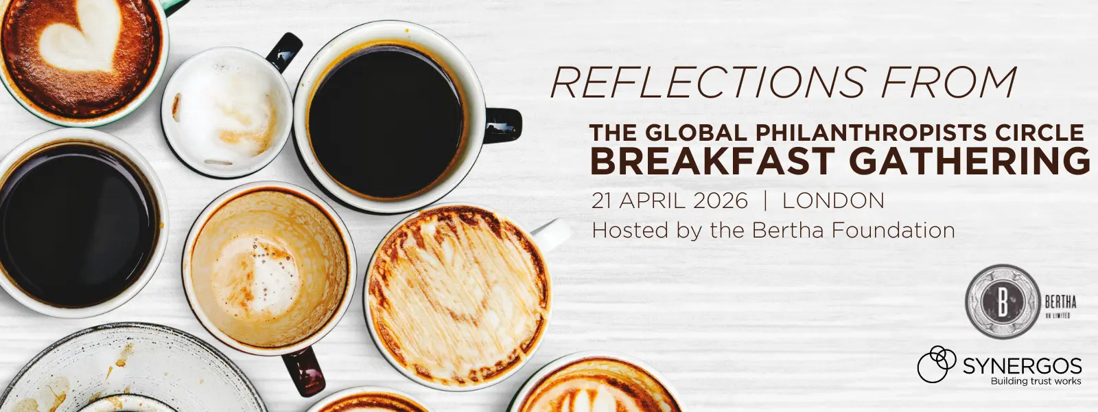 Reflections from the GPC Breakfast Meeting in London | Synergos Network ...