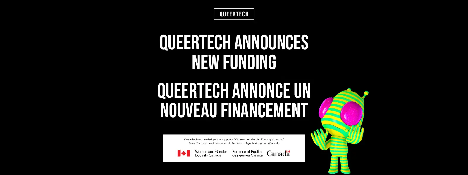 QueerTech annonce un nouveau financement de FEGC pour faire progresser l’innovation grâce à l’inclusion dans l’industrie technologique