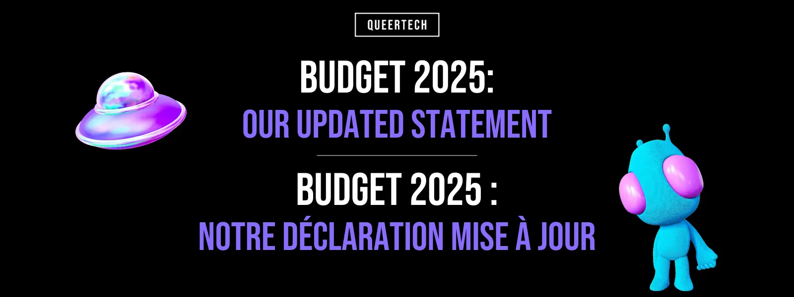 Budget 2025 : QueerTech salue l’investissement fédéral dans les communautés 2SLGBTQIA+ et encourage la poursuite de la collaboration pour une croissance durable