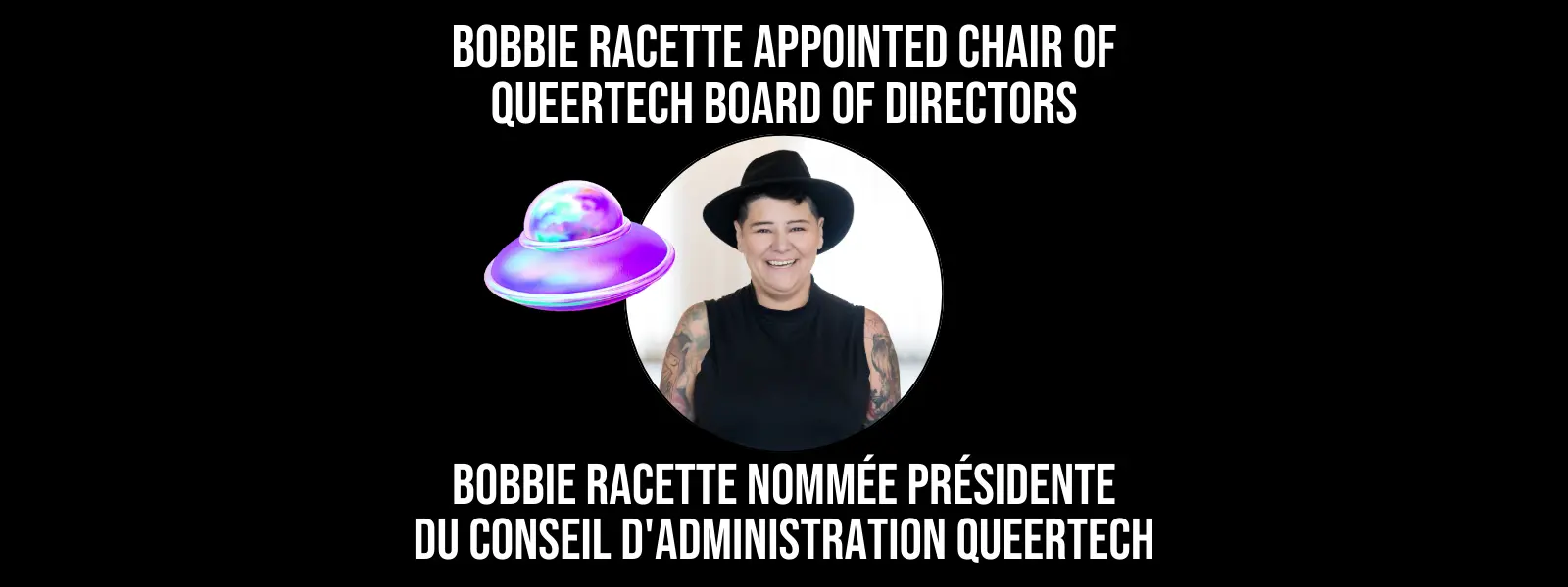 QueerTech annonce Bobbie Racette en tant que nouvelle présidente du conseil d’administration