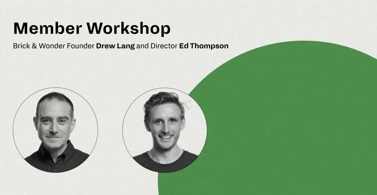Workshop relationships that lead to referrals brick wonder