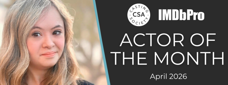 Kennedy Garcia - Actor of the Month for April 2026
