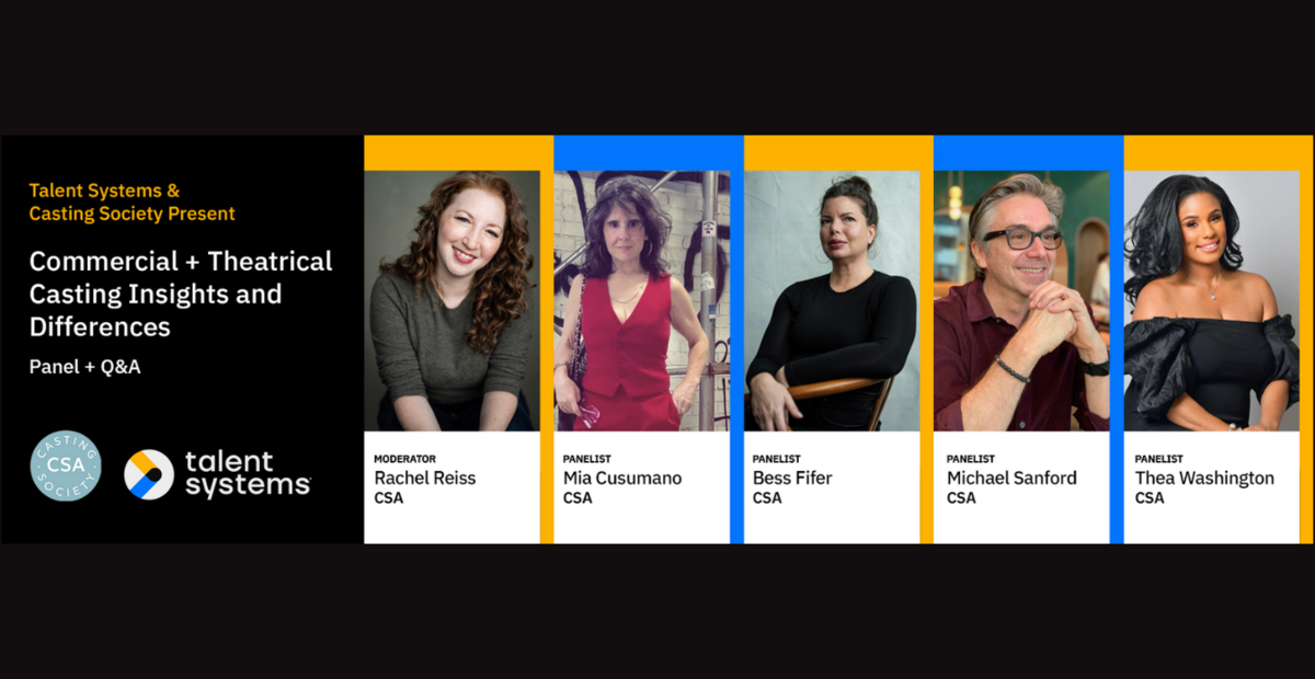 Talent Systems x Casting Society | Commercial + Theatrical Casting ...