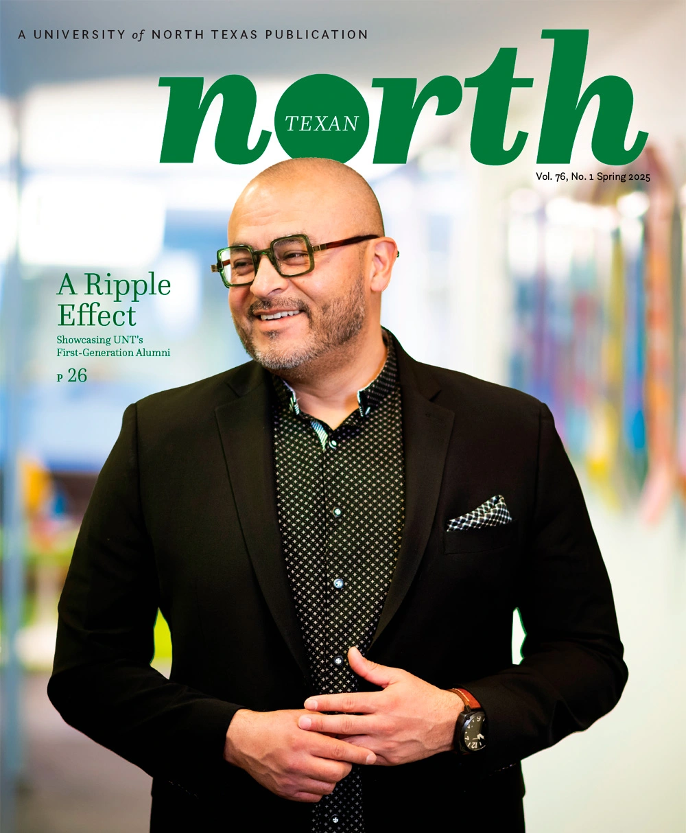 Spring 2025 North Texan cover