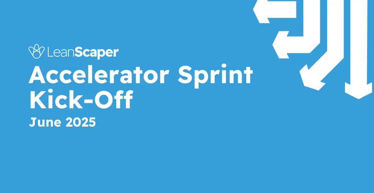 Accelerator Sprint Kick-Off: Peak Season, Lean Mindset: Recalibrate in ...