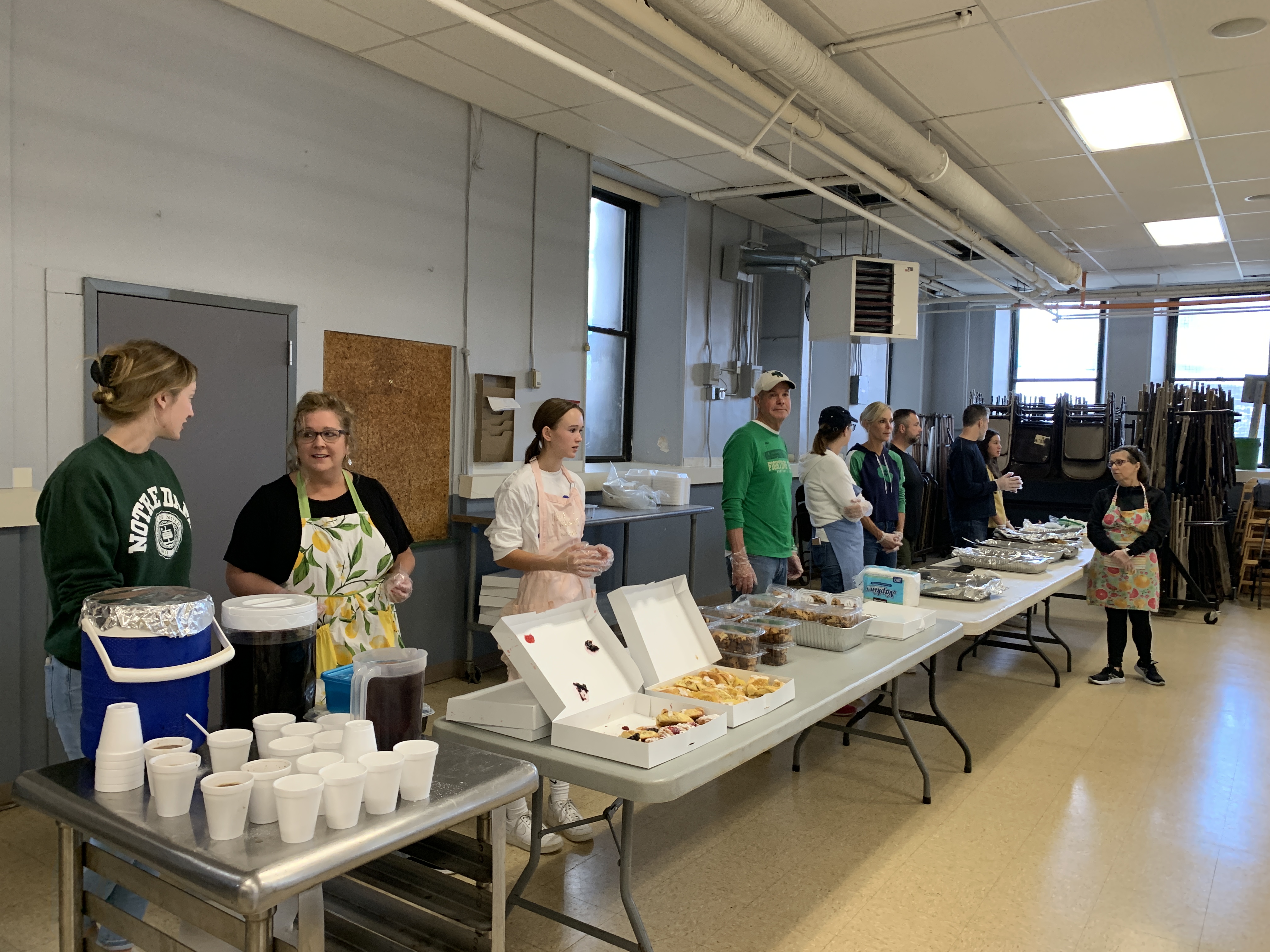 St Malachi Saturday Breakfast outreach | myNotreDame