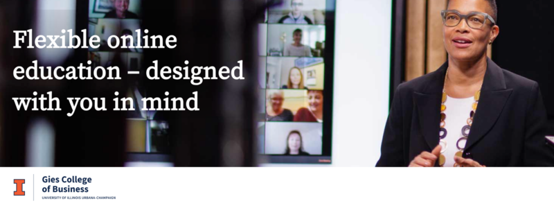 Flexible online education – designed with you in mind
